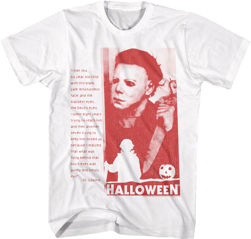The Devil's Eyes Halloween T-Shirt Hoodie, Sweatshirt | CiraTrend.com (Image 1)