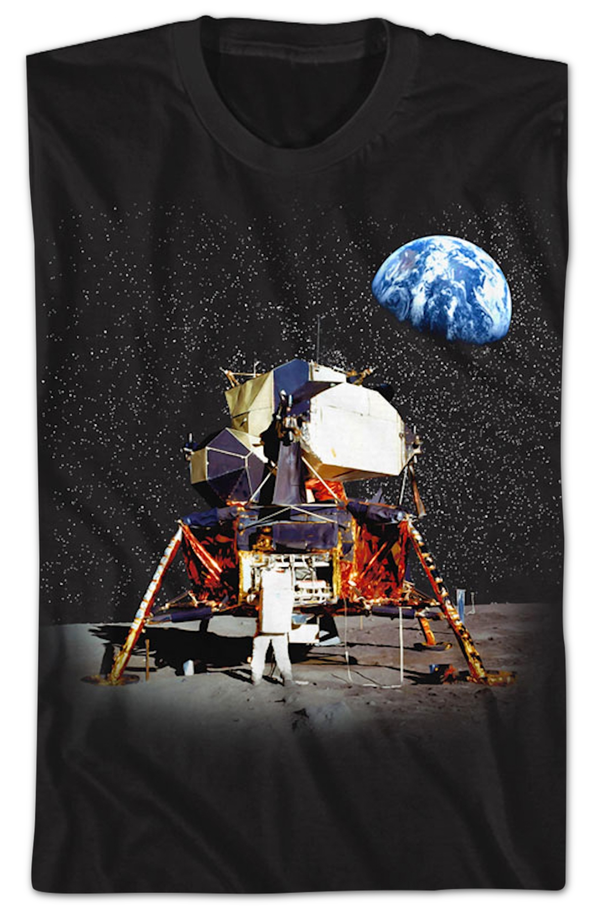The Eagle Has Landed NASA T-Shirt Hoodie, Sweatshirt | CiraTrend.com (Image 2)