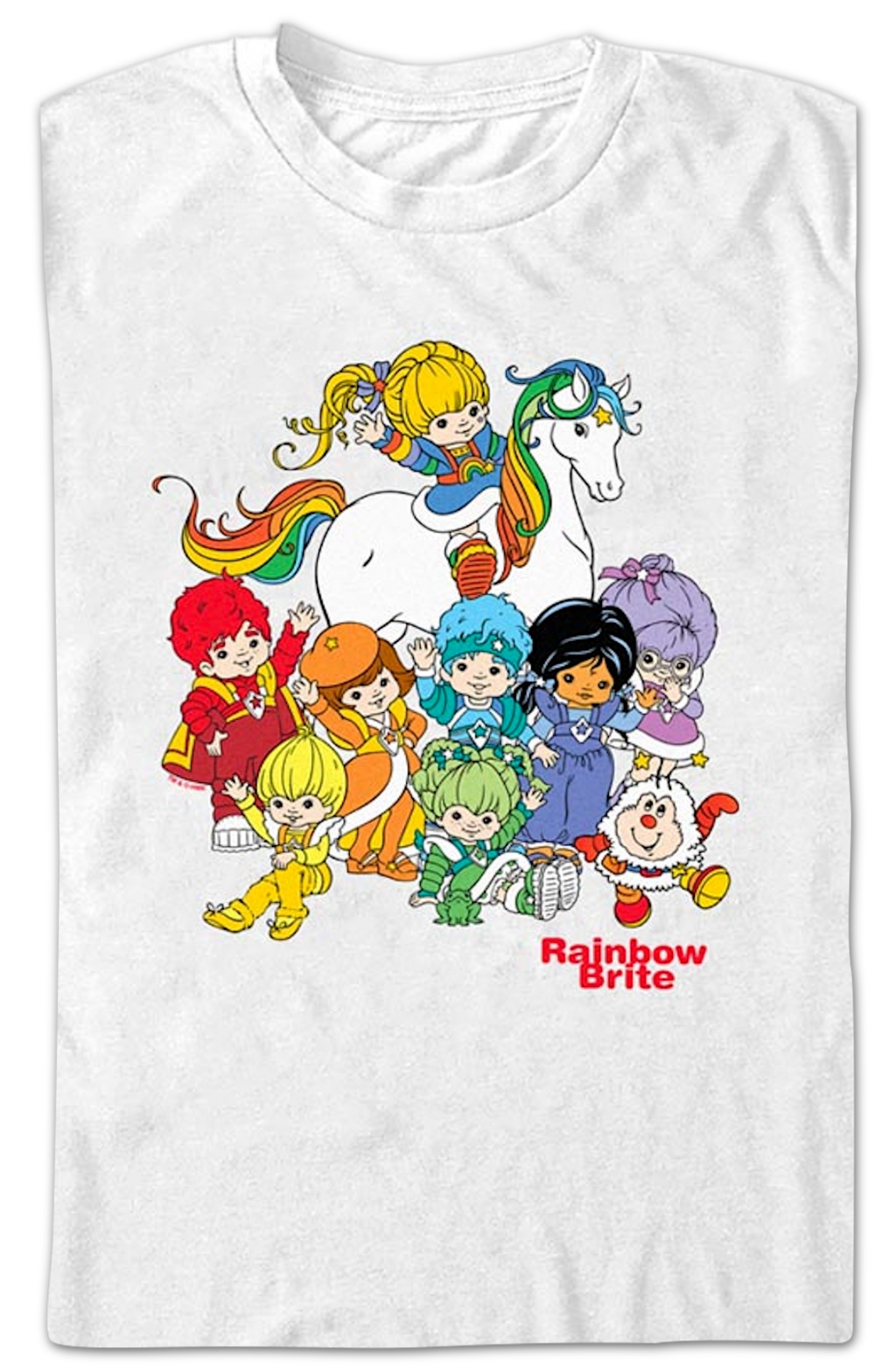The Gang's All Here Rainbow Brite T-Shirt Hoodie, Sweatshirt | CiraTrend.com (Image 2)