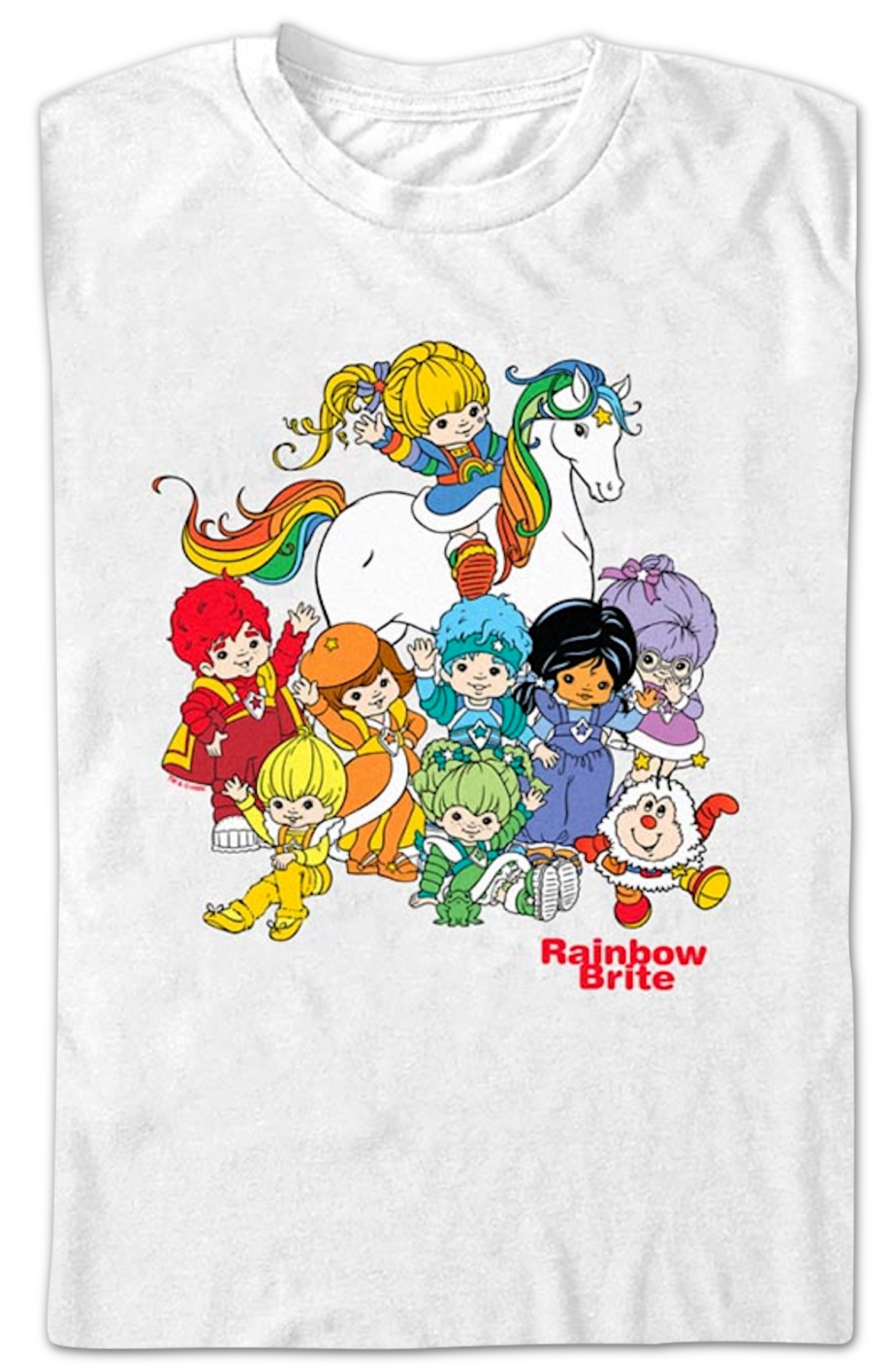 The Gang's All Here Rainbow Brite T-Shirt Hoodie, Sweatshirt | CiraTrend.com (Image 2)