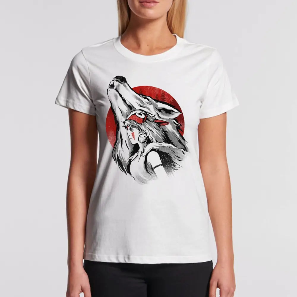 The Girl and The Wolf T-Shirt Hoodie, Sweatshirt | CiraTrend.com (Image 5)