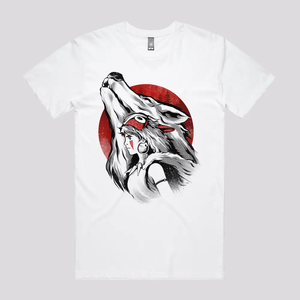 The Girl and The Wolf T-Shirt Hoodie, Sweatshirt | CiraTrend.com (Image 2)