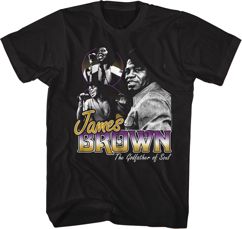 The Godfather Of Soul James Brown T-Shirt Hoodie, Sweatshirt | CiraTrend.com (Image 1)