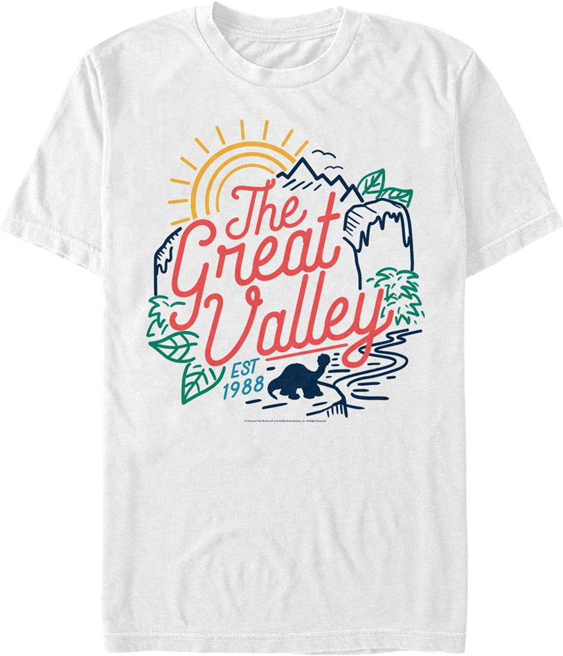 The Great Valley Land Before Time T-Shirt Hoodie, Sweatshirt | CiraTrend.com (Image 1)
