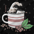 The Great Wave of Coffee T-Shirt Hoodie, Sweatshirt | CiraTrend.com (Image 1)