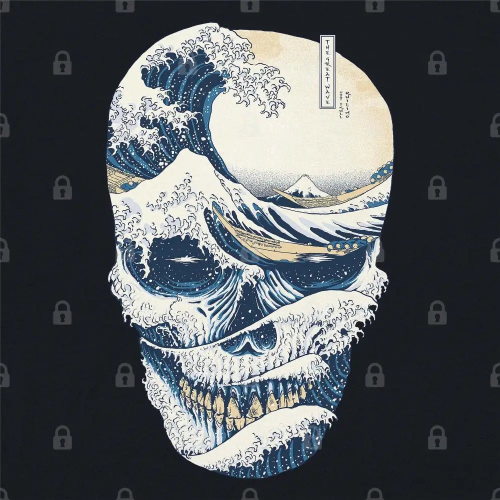 The Great Wave off Skull T-Shirt Hoodie, Sweatshirt | CiraTrend.com (Image 1)