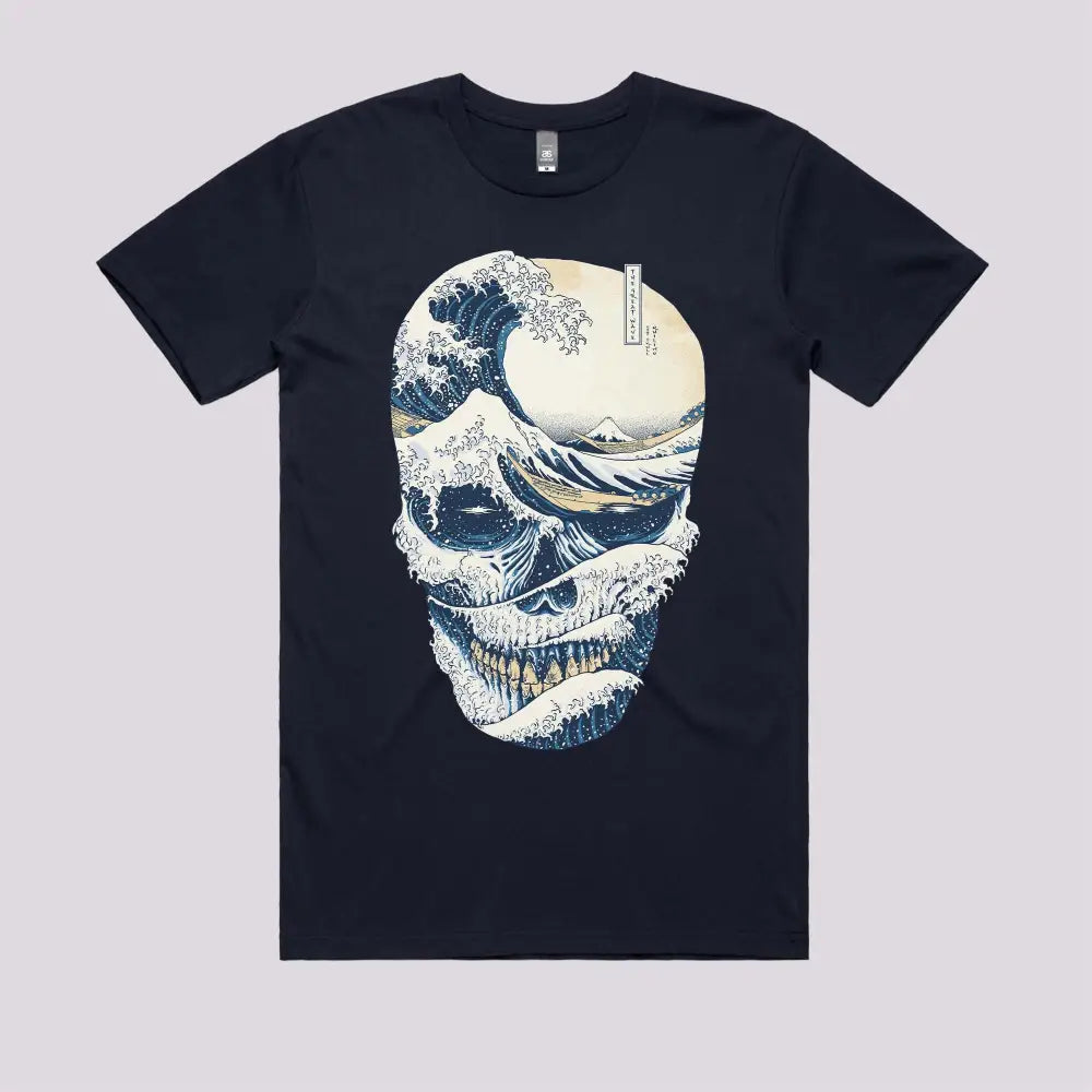 The Great Wave off Skull T-Shirt Hoodie, Sweatshirt | CiraTrend.com (Image 2)