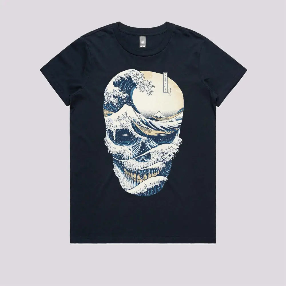 The Great Wave off Skull T-Shirt Hoodie, Sweatshirt | CiraTrend.com (Image 3)
