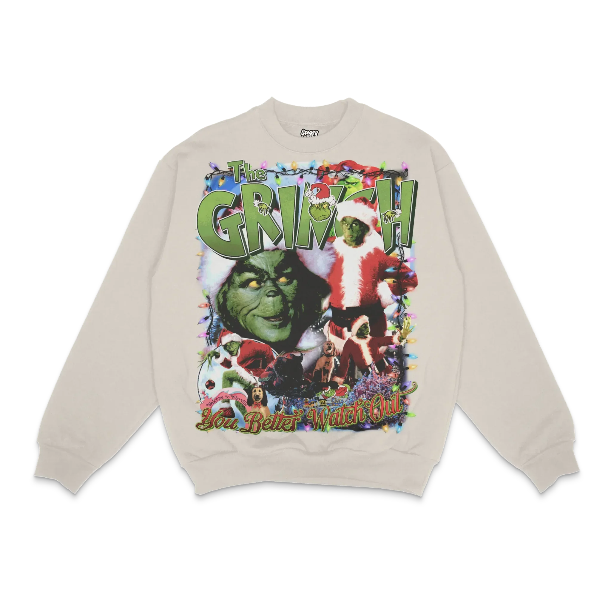 The Grinch Christmas Crewneck Sweatshirt Style003 T-Shirts, Hoodie | CiraTrend.com (Image 1)