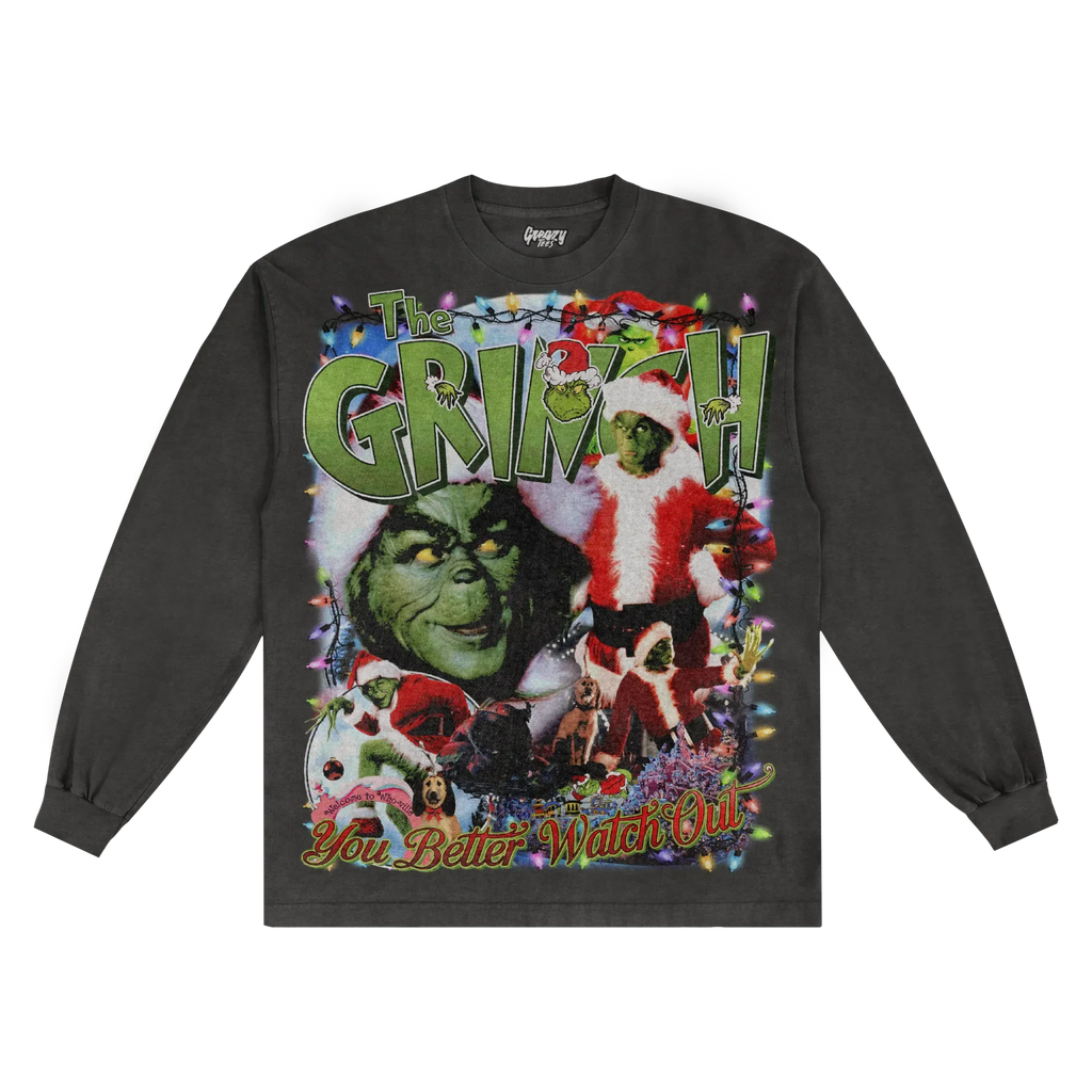 The Grinch Christmas Long Sleeved Tee Style002 Hoodie, Sweatshirt | CiraTrend.com (Image 1)