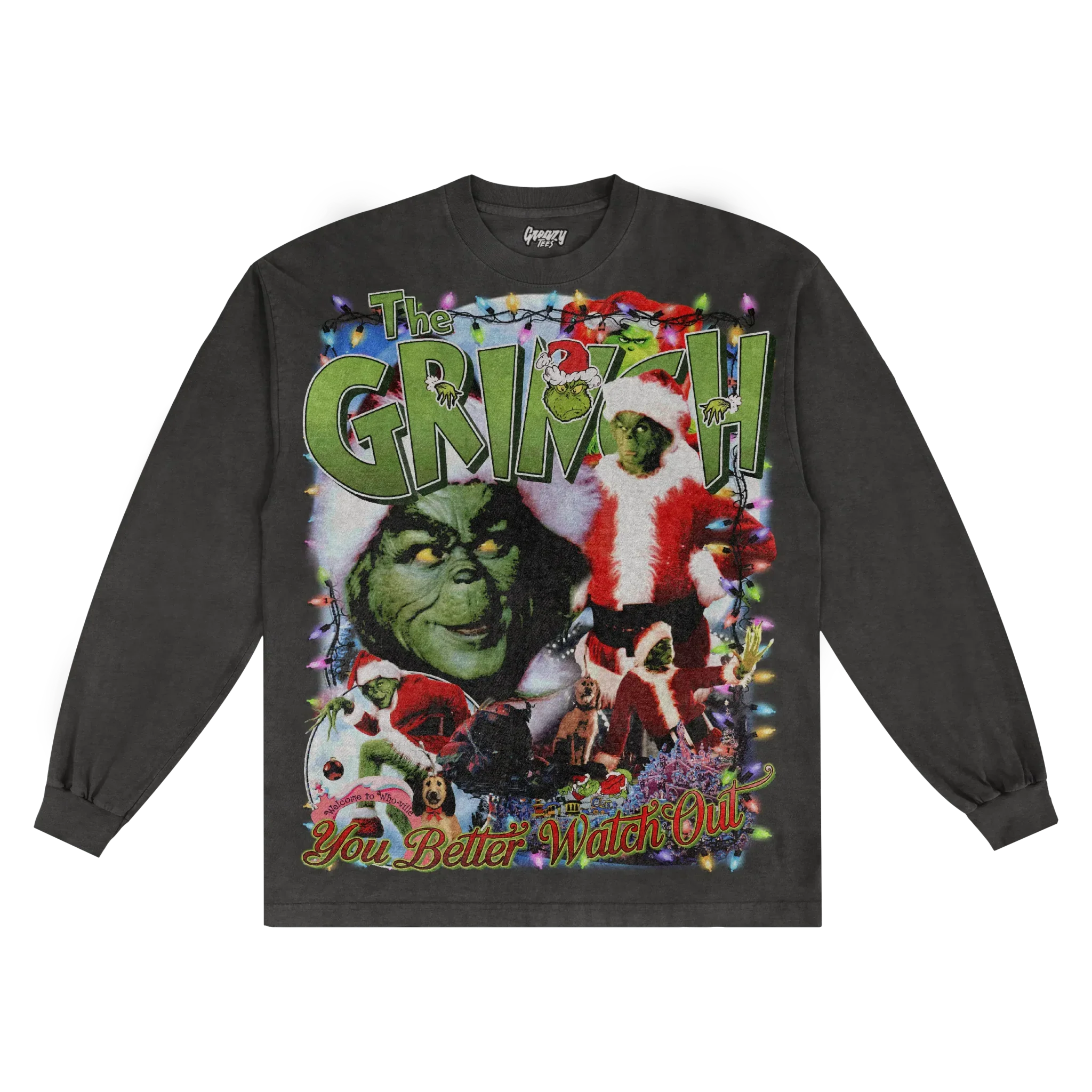 The Grinch Christmas Long Sleeved Tee Style002 Hoodie, Sweatshirt | CiraTrend.com (Image 1)