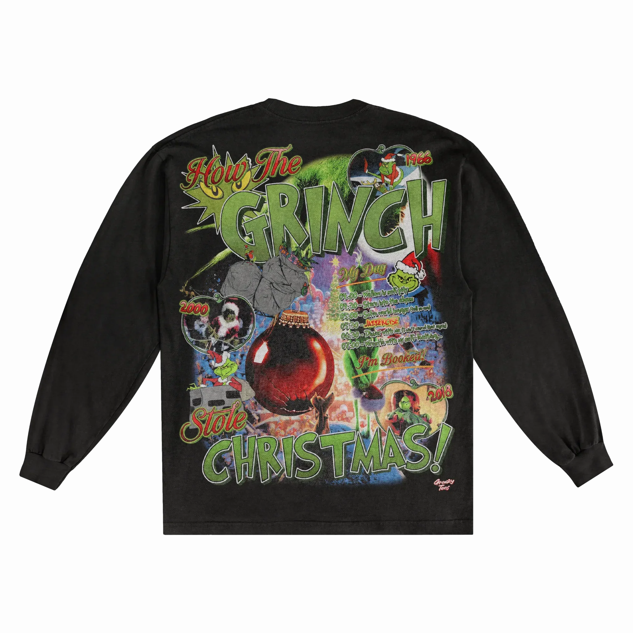 The Grinch Christmas Long Sleeved Tee Style001 Hoodie, Sweatshirt | CiraTrend.com (Image 2)