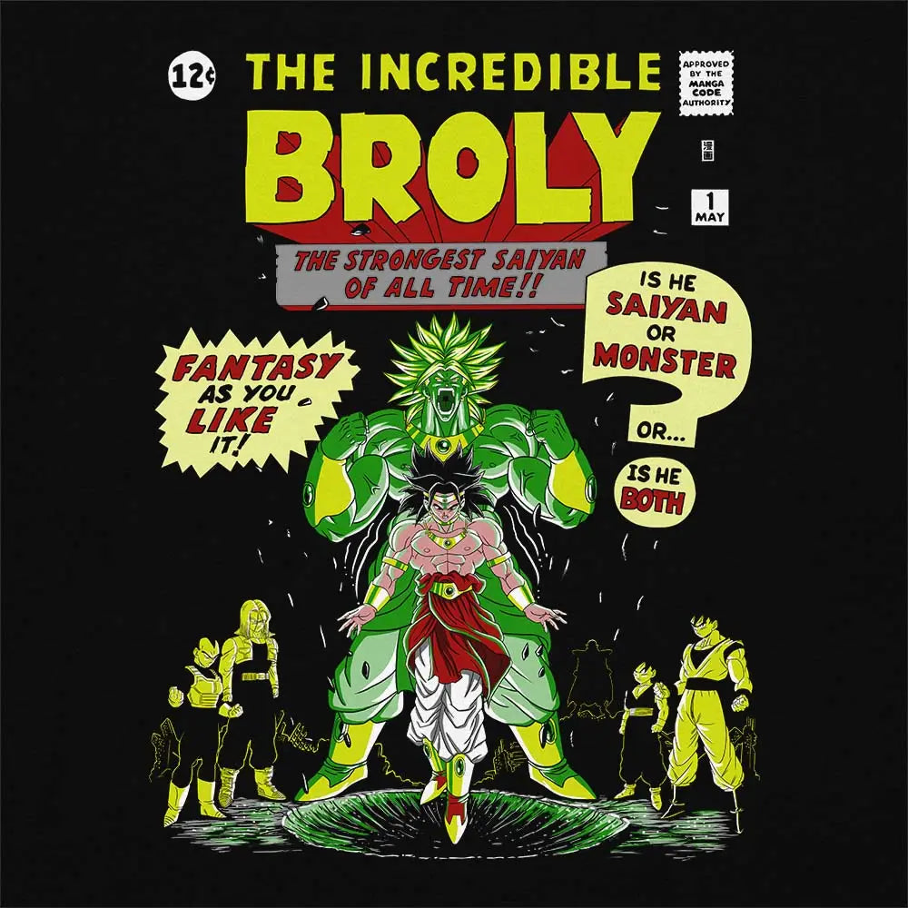 The Incredible Broly T-Shirt Hoodie, Sweatshirt | CiraTrend.com (Image 4)