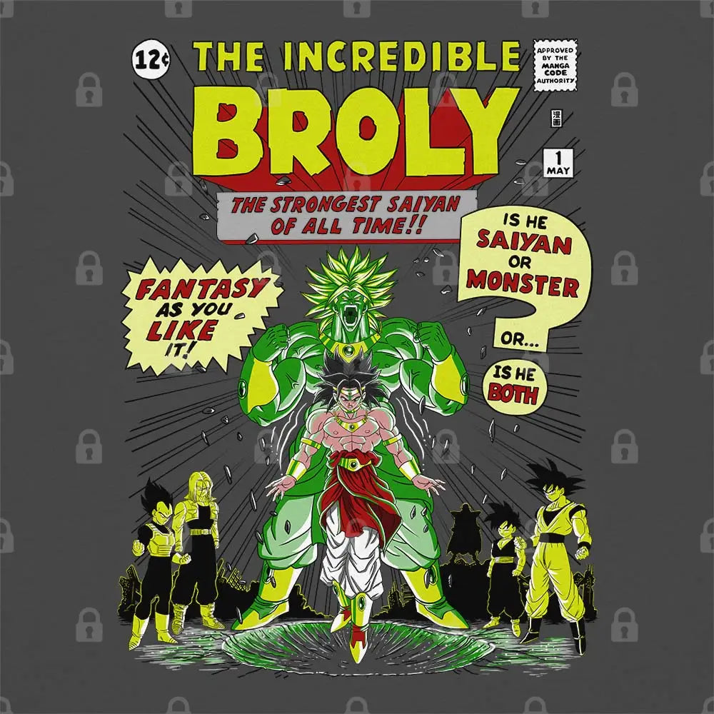 The Incredible Broly T-Shirt Hoodie, Sweatshirt | CiraTrend.com (Image 1)