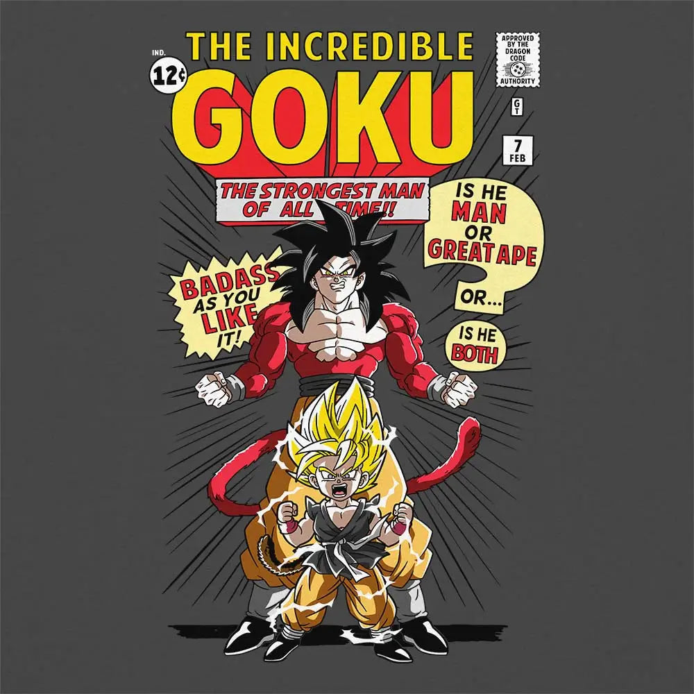 The Incredible Saiyan T-Shirt Hoodie, Sweatshirt | CiraTrend.com (Image 4)