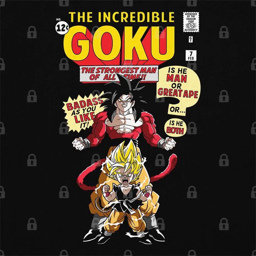 The Incredible Saiyan T-Shirt Hoodie, Sweatshirt | CiraTrend.com (Image 1)