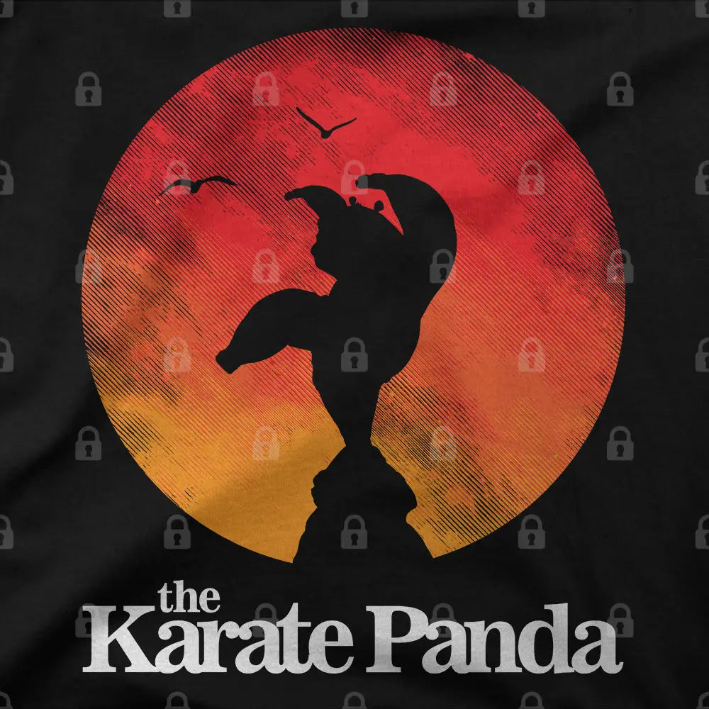 The Karate Panda T-Shirt Hoodie, Sweatshirt | CiraTrend.com (Image 1)