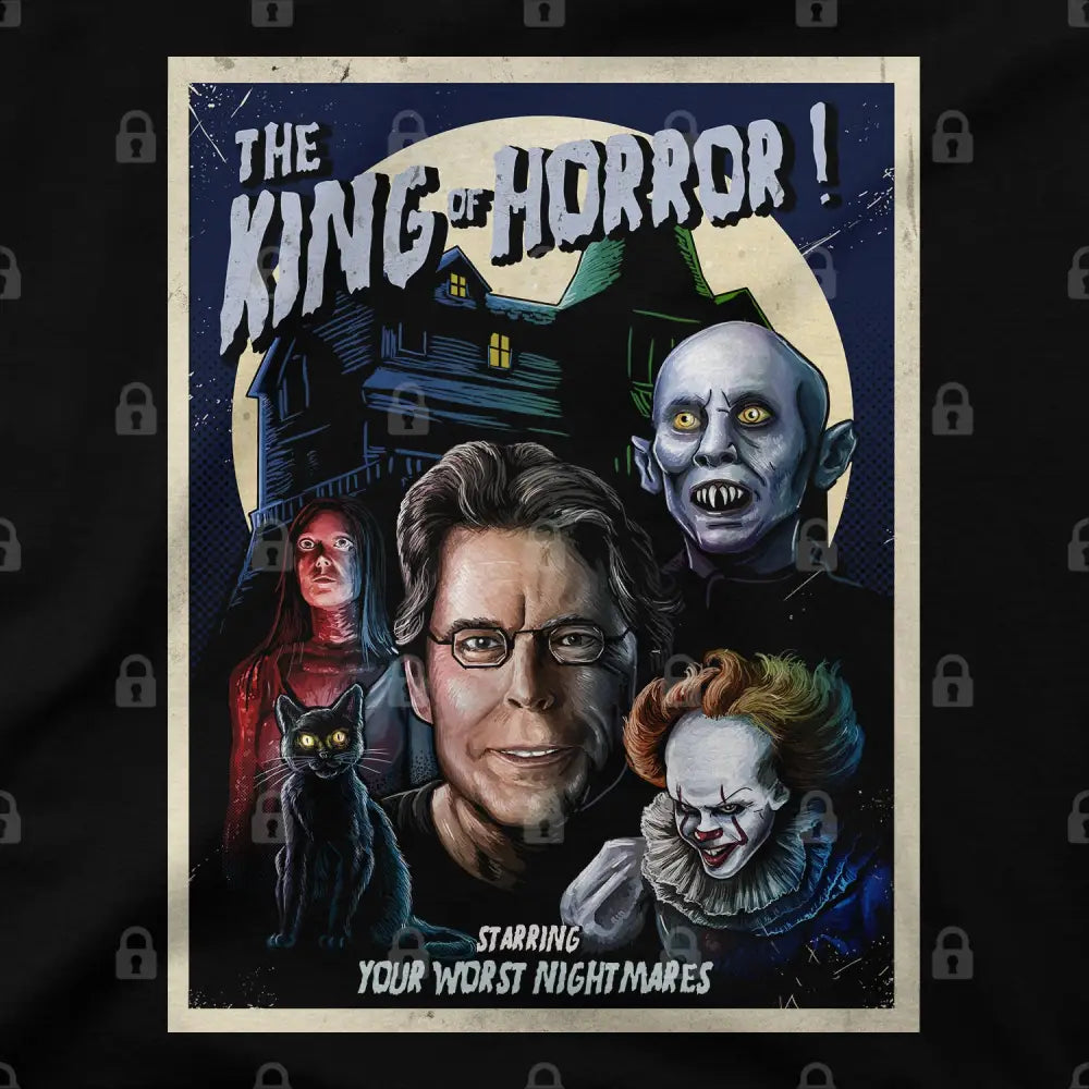 The King Of Horror T-Shirt Hoodie, Sweatshirt | CiraTrend.com (Image 1)