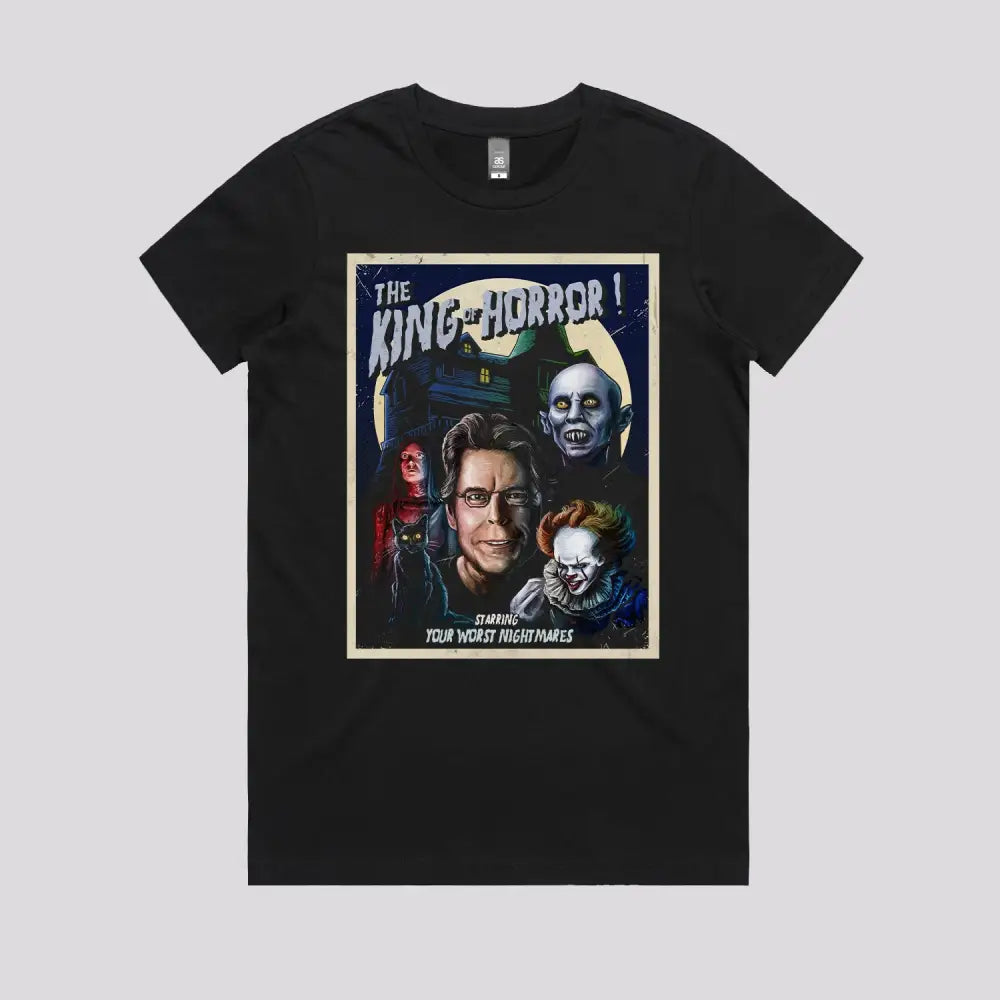 The King Of Horror T-Shirt Hoodie, Sweatshirt | CiraTrend.com (Image 3)