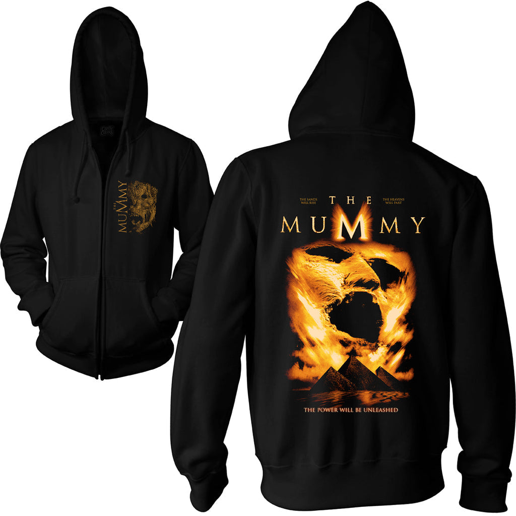 THE MUMMY (1999) RETRO POSTER - ZIP-UP HOODIE