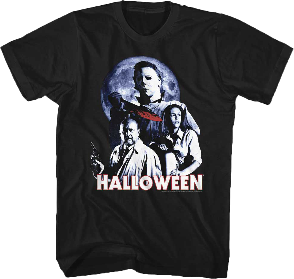Full Moon Halloween T-Shirt Hoodie, Sweatshirt | CiraTrend.com (Image 1)