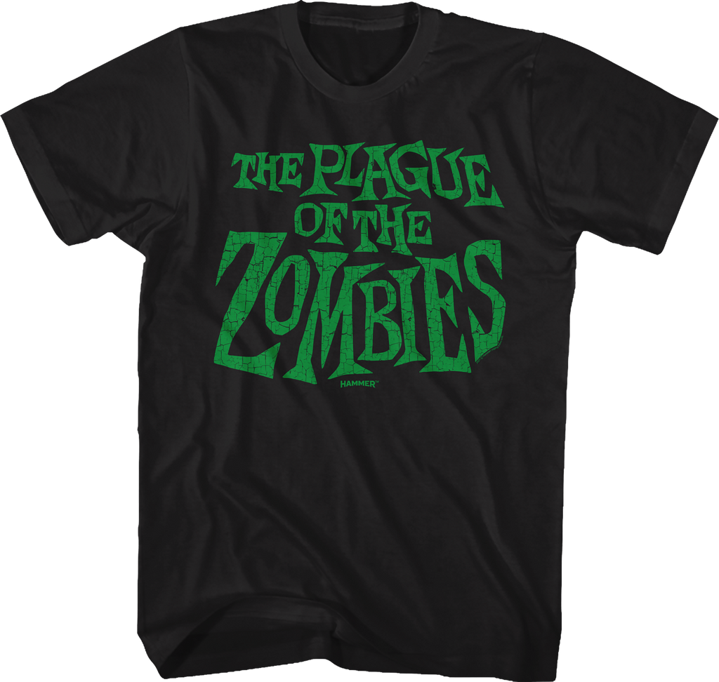 The Plague Of The Zombies Logo Hammer Films T-Shirt Hoodie, Sweatshirt | CiraTrend.com (Image 1)