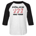 The Police 1982 Tour Baseball Shirt Hoodie, Sweatshirt | CiraTrend.com