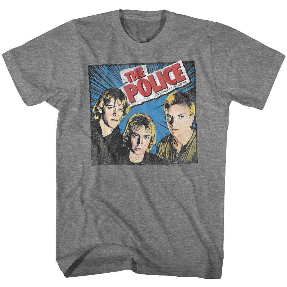 The Police Comic-Ish Boyfriend Tee Hoodie, Sweatshirt | CiraTrend.com