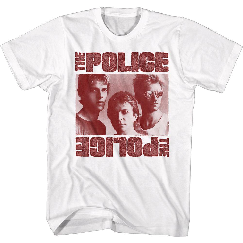 The Police Monochrome T-Shirt Hoodie, Sweatshirt | CiraTrend.com