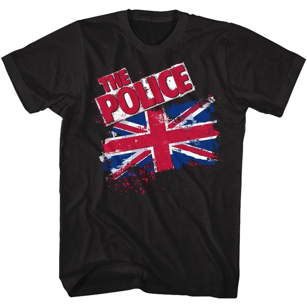 The Police Union Jack T-Shirt Hoodie, Sweatshirt | CiraTrend.com