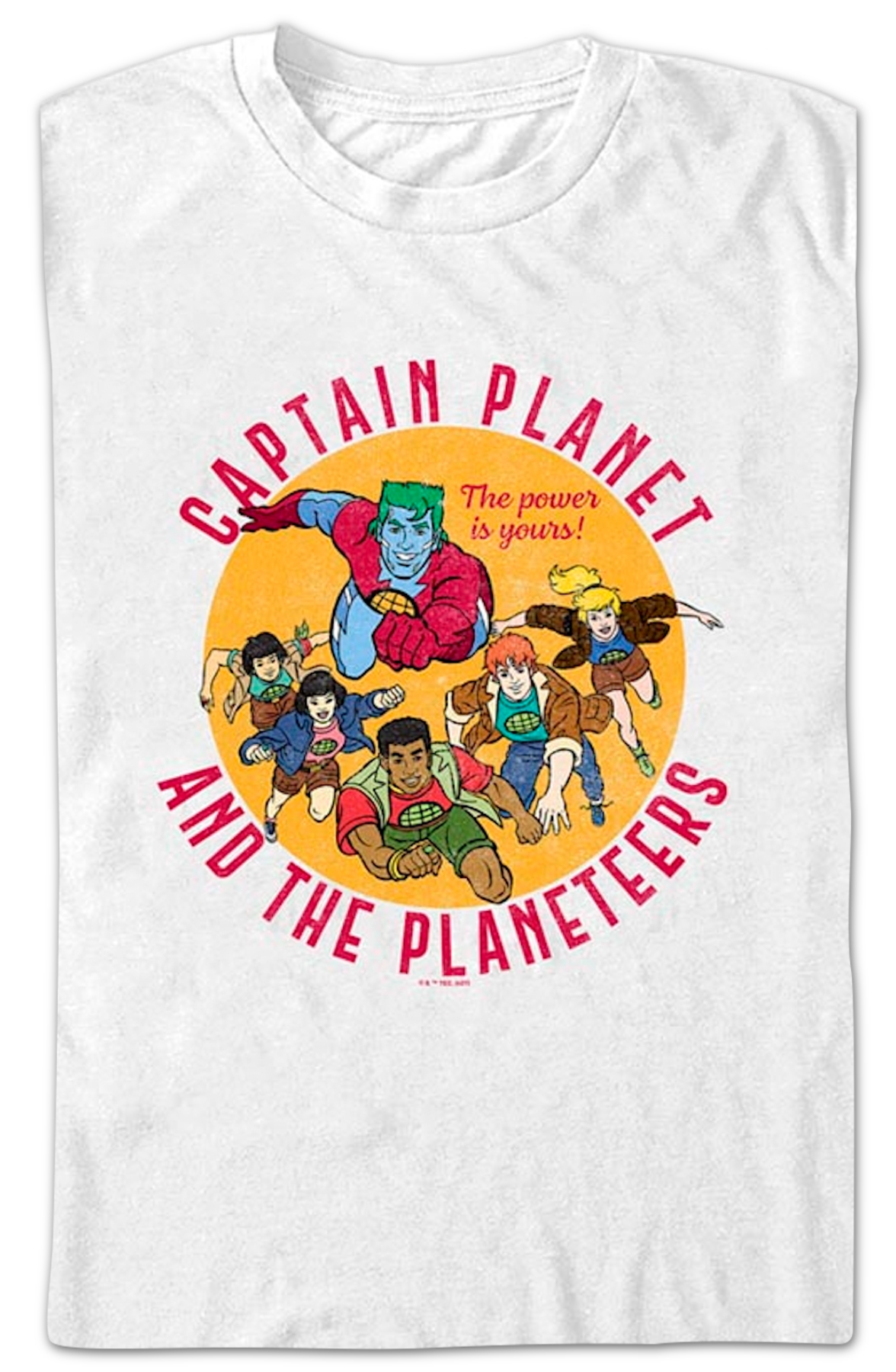 The Power Is Yours Captain Planet T-Shirt Hoodie, Sweatshirt | CiraTrend.com (Image 2)