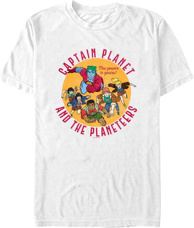The Power Is Yours Captain Planet T-Shirt Hoodie, Sweatshirt | CiraTrend.com (Image 1)