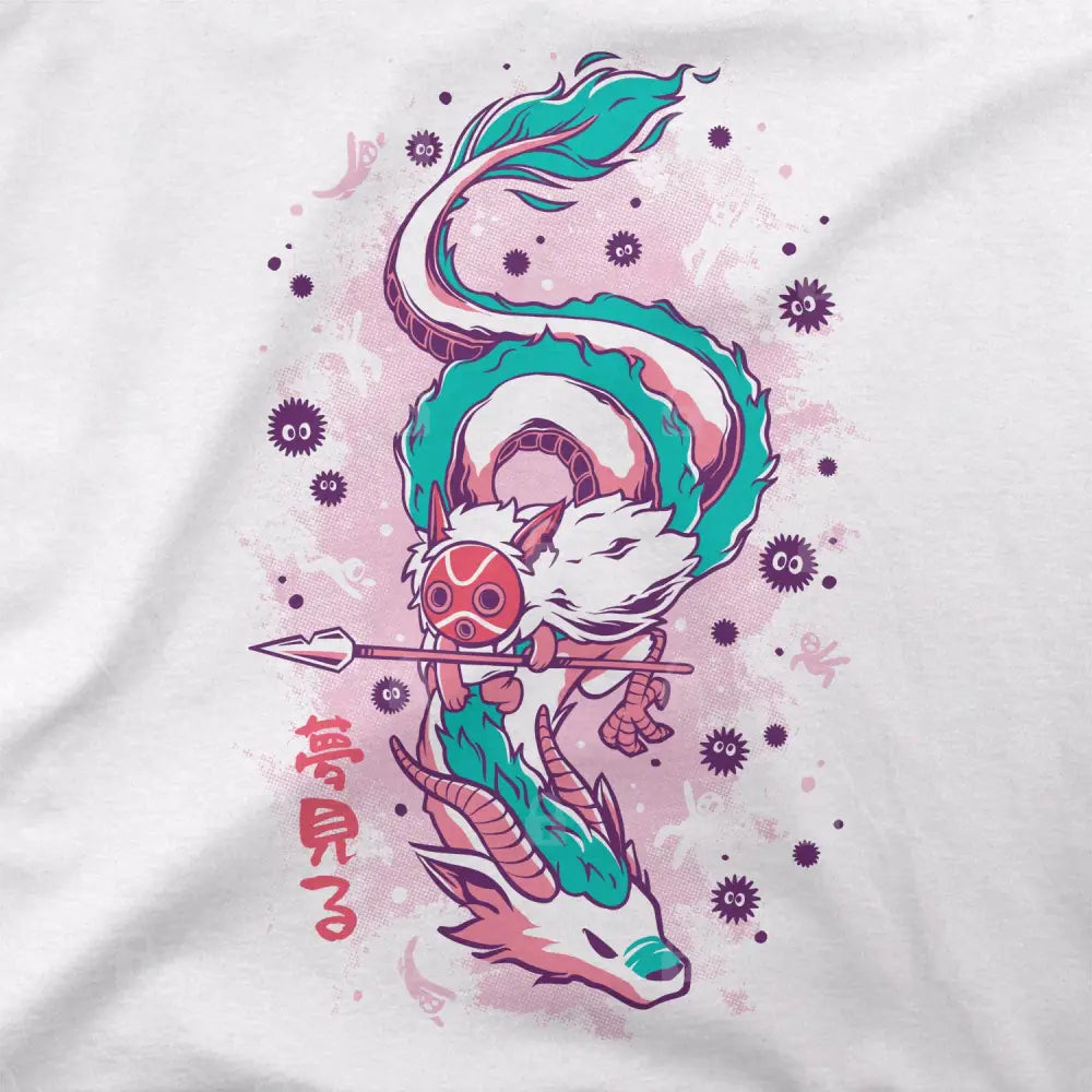 The Princess And The Dragon T-Shirt Hoodie, Sweatshirt | CiraTrend.com (Image 1)