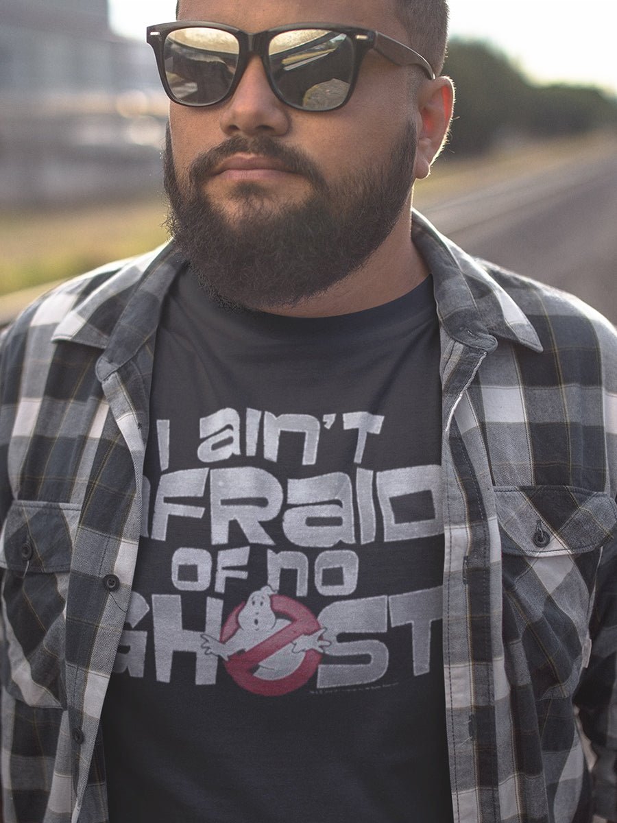 The Real Ghostbusters Ain'T Afraid T-Shirt Hoodie, Sweatshirt | CiraTrend.com (Image 1)