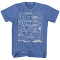 The Real Ghostbusters Blueprints T-Shirt Hoodie, Sweatshirt | CiraTrend.com