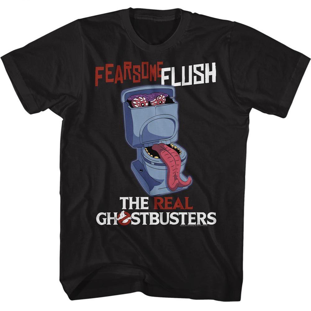 The Real Ghostbusters Fearsome Flush T-Shirt Hoodie, Sweatshirt | CiraTrend.com