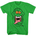 The Real Ghostbusters - RGB Slimer Face Boyfriend Tee Hoodie, Sweatshirt | CiraTrend.com