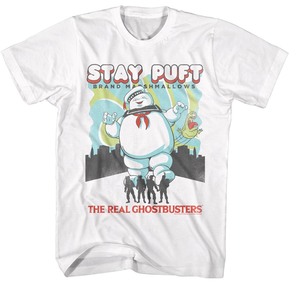 The Real Ghostbusters - RGB Stay Puft And Busters T-Shirt Hoodie, Sweatshirt | CiraTrend.com