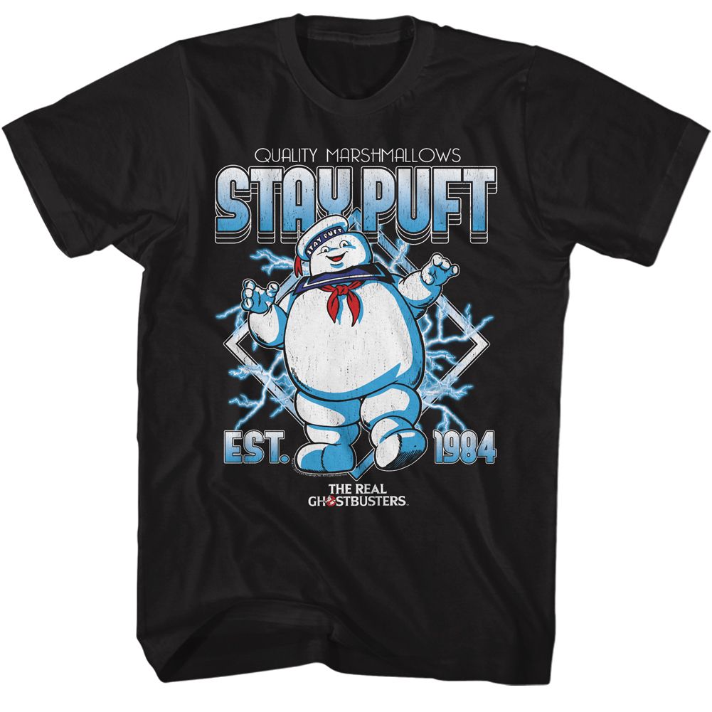 The Real Ghostbusters - RGB Stay Puft Electricity Boyfriend Tee Hoodie, Sweatshirt | CiraTrend.com