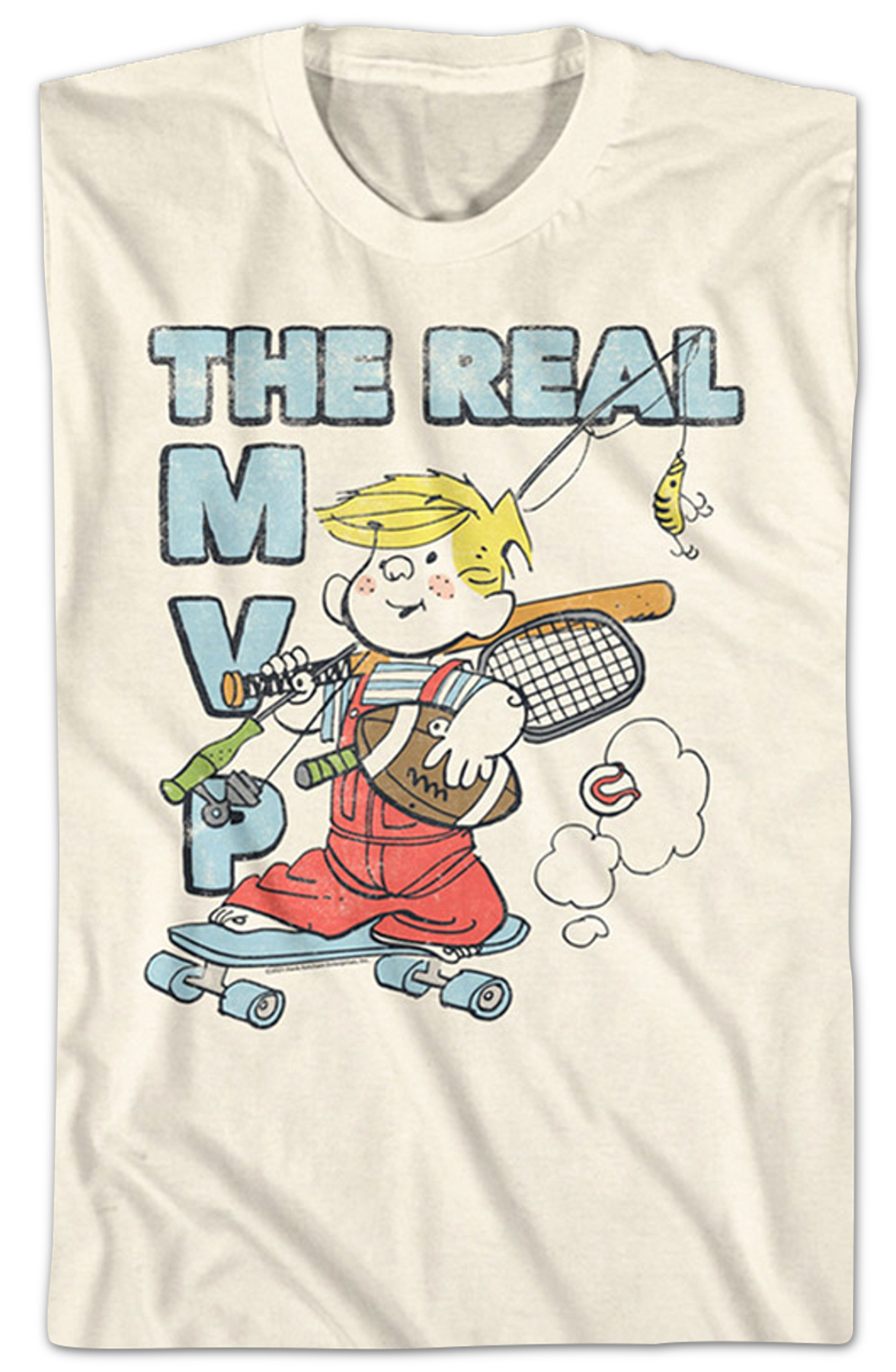 The Real MVP Dennis The Menace T-Shirt Hoodie, Sweatshirt | CiraTrend.com (Image 2)