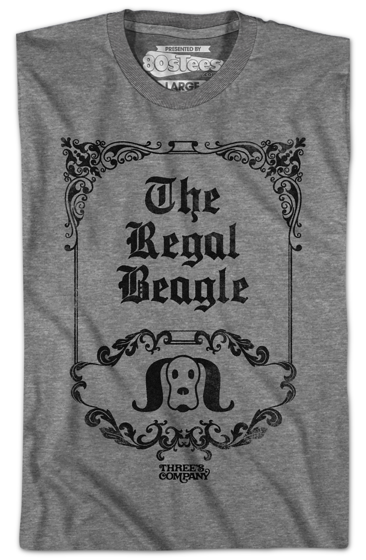 The Regal Beagle Three's Company T-Shirt Hoodie, Sweatshirt | CiraTrend.com (Image 2)