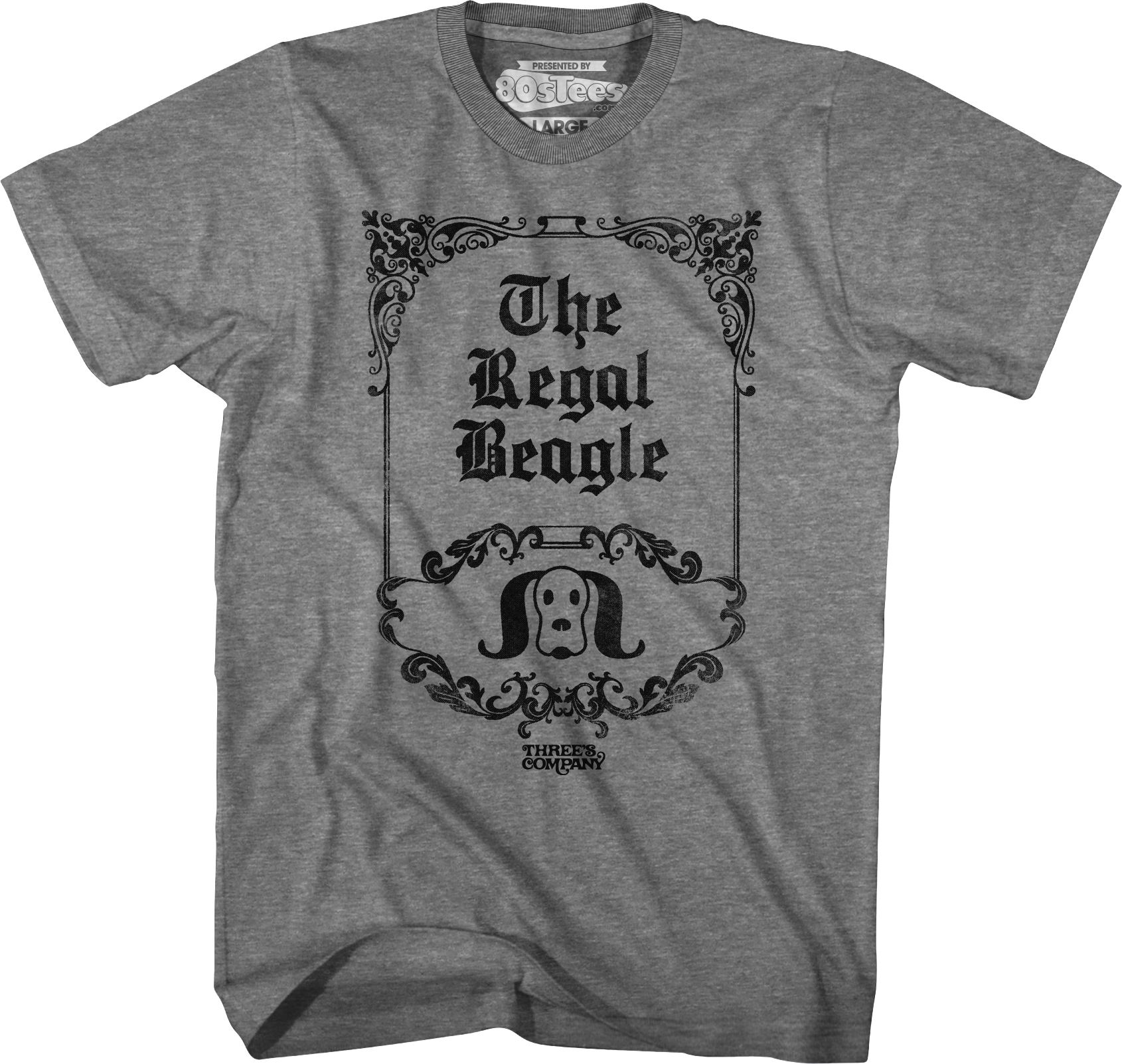 The Regal Beagle Three's Company T-Shirt Hoodie, Sweatshirt | CiraTrend.com (Image 1)