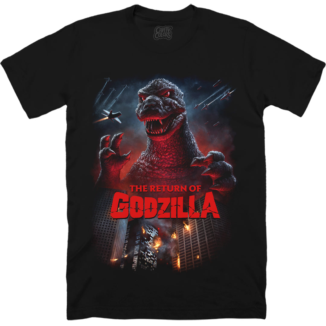 THE RETURN OF GODZILLA: 40TH ANNIVERSARY - T-SHIRT Hoodie, Sweatshirt | CiraTrend.com (Image 1)