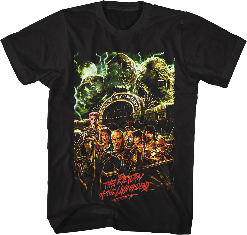 The Return Of The Living Dead T-Shirt Hoodie, Sweatshirt | CiraTrend.com (Image 1)