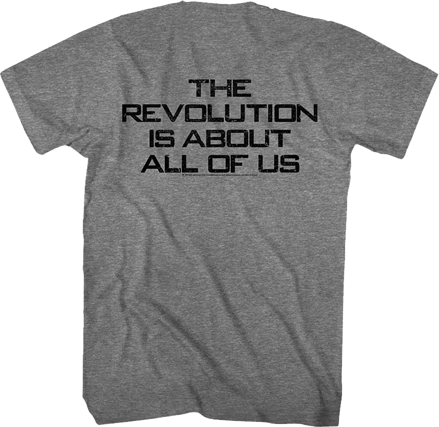 The Revolution Is About All Of Us Hunger Games T-Shirt Hoodie, Sweatshirt | CiraTrend.com (Image 1)
