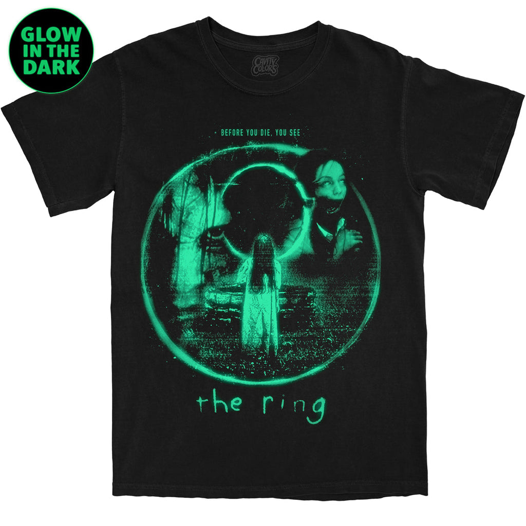 THE RING - T-SHIRT - GLOW IN THE DARK (COMFORT COLORS) Hoodie, Sweatshirt | CiraTrend.com (Image 1)