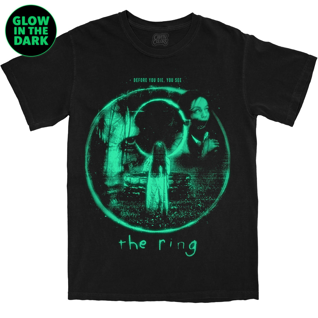 THE RING - T-SHIRT - GLOW IN THE DARK (COMFORT COLORS) Hoodie, Sweatshirt | CiraTrend.com (Image 1)