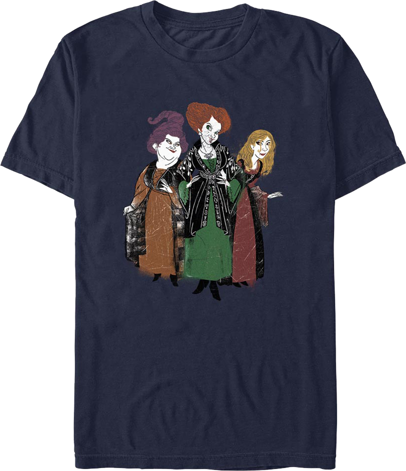 The Sanderson Sisters Hocus Pocus T-Shirt Hoodie, Sweatshirt | CiraTrend.com (Image 1)