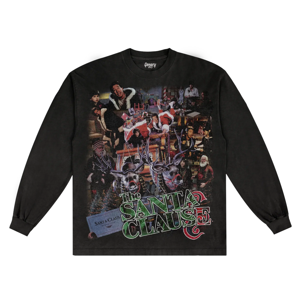 The Santa Clause Christmas Long Sleeved Tee Hoodie, Sweatshirt | CiraTrend.com (Image 3)