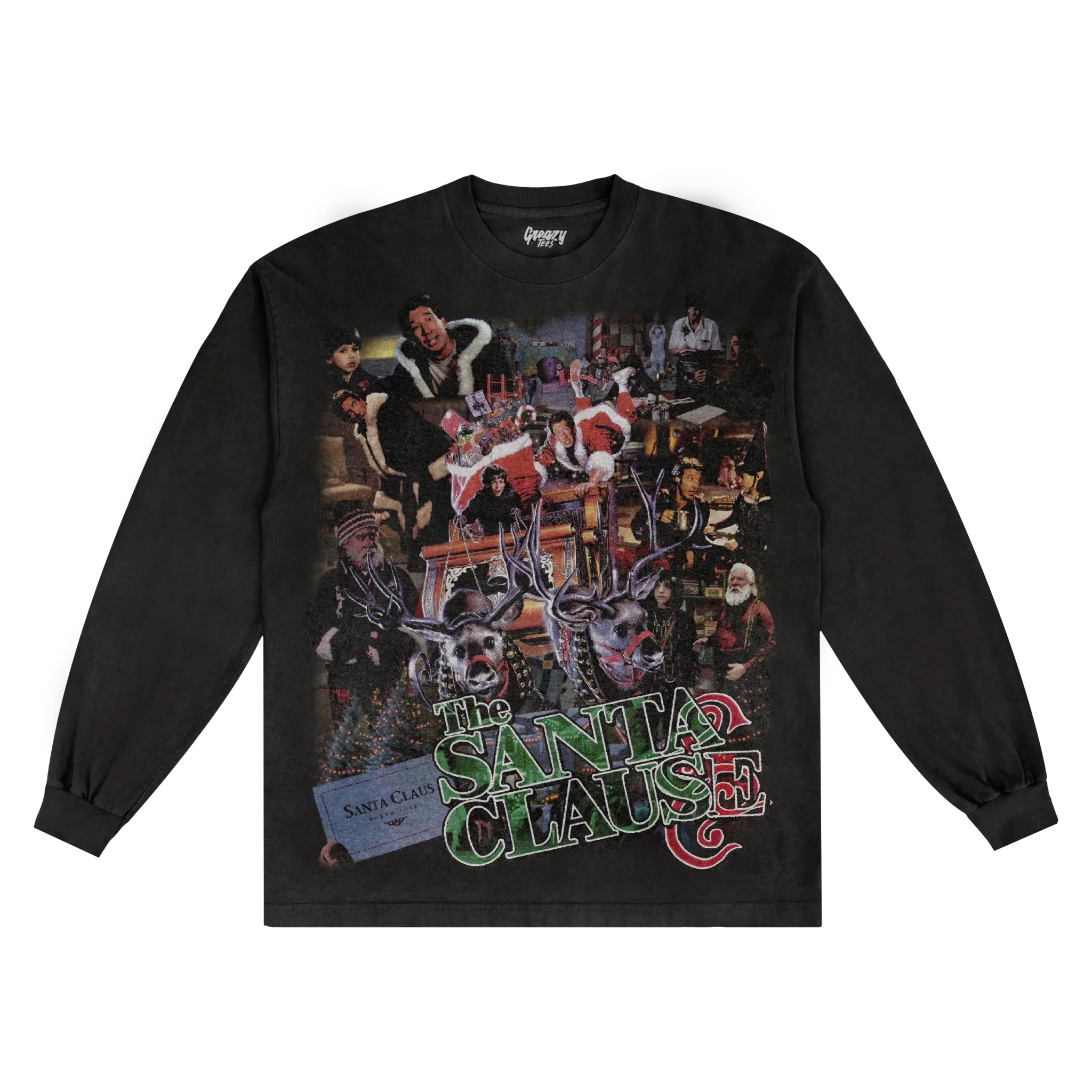 The Santa Clause Christmas Long Sleeved Tee Hoodie, Sweatshirt | CiraTrend.com (Image 3)